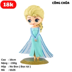 Mô Hình Công Chúa váy xanh tóc vàng - Cao : 16cm Nặng 150gram - No Box - (VAT : G873-78) - K19-T1-S5