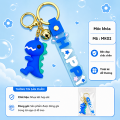 Móc khóa khủng long - SKU : mk02 -(VAT: MK001-5)