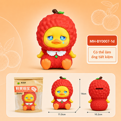 Mô Hình Các Con Vật Cosplay Trái Cây Sầu Riêng size nhỏ KT 11.5*10.2*14 cm - SKU : MH-BY0007-1 - ( VAT : 002-09-70 )