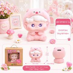 Mô Hình Các Con Vật Cosplay Hình Thú Dễ Thương Size Nhỏ KT 15*13*17cm - SKU : MH-BY0010-1 - (VAT: MH003)