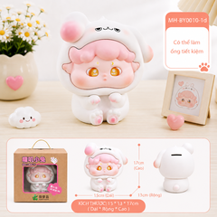Mô Hình Các Con Vật Cosplay Hình Thú Dễ Thương Size Nhỏ KT 15*13*17cm - SKU : MH-BY0010-1 - (VAT: MH003)