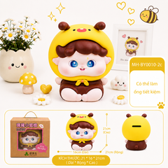 Mô Hình Các Con Vật Cosplay Hình Thú Dễ Thương Size Nhỡ KT 21*16*21cm- SKU : MH-BY0010-2 - (VAT: 002-09-90)