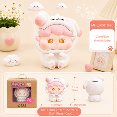 Mô Hình Các Con Vật Cosplay Hình Thú Dễ Thương Size Nhỡ KT 21*16*21cm- SKU : MH-BY0010-2 - (VAT: 002-09-90)