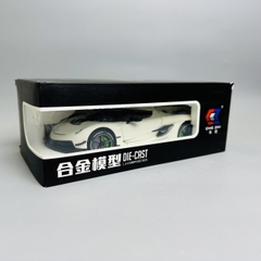 Mô Hình xe koenigsegg trắng tỉ lệ 1:24 Hợp kim có thể mở cửa - bánh sau chạy cót - Dài 21cm - rộng 10cm - cao 5cm - nặng : 800gram - FULL BOX : box màu SKU : oto279 - N3-K8-T1-S2