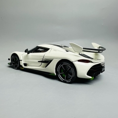 Mô Hình xe koenigsegg trắng tỉ lệ 1:24 Hợp kim có thể mở cửa - bánh sau chạy cót - Dài 21cm - rộng 10cm - cao 5cm - nặng : 800gram - FULL BOX : box màu SKU : oto279 - N3-K8-T1-S2