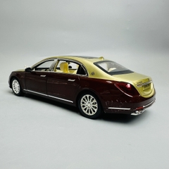 Mô Hình xe mẹc maybach nâu đồng tỉ lệ 1:24 Hợp kim có thể mở cửa - bánh sau chạy cót - Dài 21cm - rộng 9cm - cao 5cm - nặng : 1000gram - FULL BOX : box màu SKU : oto299 n3-k7-t2-s4