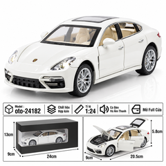 Xe thể thao tỉ lệ 1:24 - chất liệu bằng hợp kim - Có đèn và âm thanh Tính năng mở full cửa - SKU : oto-24182 ( VAT : 103-01-190 )
