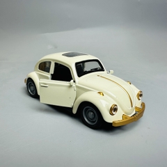 Mô Hình xe volkswagen trắng lé cam - tỉ lệ 1:36 Hợp kim có thể mở cửa - bánh sau chạy cót - Dài 12cm - rộng 5cm - cao 4cm - nặng : 200gram - FULL BOX : box màu - SKU : oto262 - K66-T1-S3
