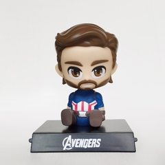 Mô Hình đồ chơi -  Captain American Lắc Đầu - Avengers - Bộ lắc đầu - Có Hộp Đẹp - K74-T2-S4