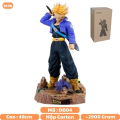 Mô Hình Đồ Chơi - Trunks 2 đầu thay thế - Siêu to khổng lồ - Cao 48cm - Nặng 2.9 Kg - DragonBall - Hộp Carton - N1-K38-T4-S9