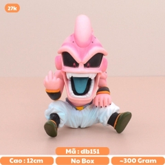 Mô hình Majinbuu ngồi cười - Cao 12cm - nặng 300gram - Dragon Ball - bọc túi opp - no box