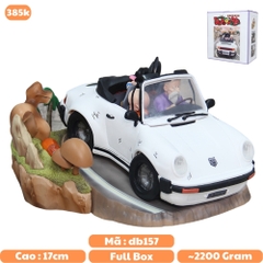 Mô hình DragonBall Quy Lão lái oto đèo klin và Goku kid - Cao 17cm - rộng 26cm - nặng 2kg2 - Phụ kiện 1 đế + 1 Tiểu cảnh Khụng long - Box bìa - N1-K23-T5-S2