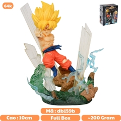 Mô hình DragonBall Goku chibi G5 - Cao 10cm - rộng 7cm - nặng 110gram - Dragon Ball - Có Hộp màu - N1-K50-T3-S1