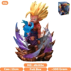 Mô hình DragonBall Gohan chibi chiến đấu - Cao 12cm - nặng 290gram - Dragon Ball - Có Hộp màu - N1-K50-T3-S2