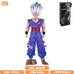 Mô hình DragonBall Gohan Best dáng đứng- Cao 34cm - ngang 14cm - nặng 830gram - Dragon Ball - bọc túi OPP - No box - N1-K38-T1-S4