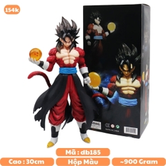 Mô Hình Gogeta ssj4 cầm ngọc rồng - Cao 30cm - rộng 14cm - nặng 900gram - Phụ kiện : đuôi + ngọc rồng - Có box : bọc túi OPP - có hộp màu - N1-K23-T1-S3