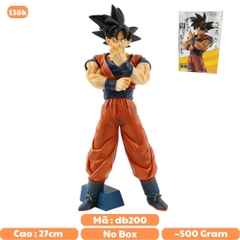 Mô Hình Songoku dáng đứng - Cao 27cm - Nặng 500gram - Có Box màu - Figure anime Dragon ball - N1-K25-T3-S3