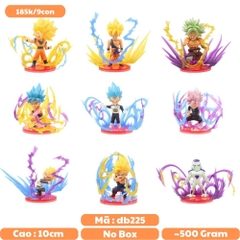 Mô hình DragonBall Bộ 9 nhân Vật Chibi base đẹp Dragon ball - Cao 10cm - nặng 500gram - Dragon Ball - no box , bọc túi opp n3-k52-t1-s3