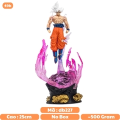 Mô Hình Dragon Ball Songoku ultral vô cực có led - Cao 25cm - Nặng 500gram - Figure DragonBall - No box - N2