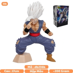 Mô hình DragonBall Gohan Best Chỉ Tay lên mặt - Cao 17cm - nặng 250gram - Dragon Ball - bọc túi OPP + hộp màu N1-K55-T2-S2