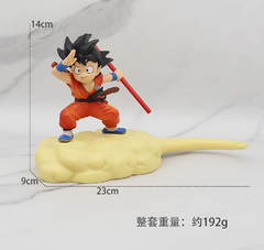 Mô Hình DragonBall Songoku cân đẩu vân cao 14cm , figure DragonBall , No box