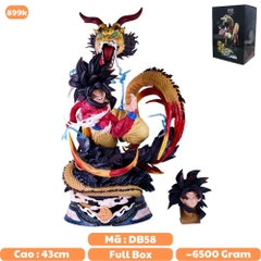 Mô hình DragonBall SonGoku SSJ4 - hàng cao cấp - Cao 43cm - Nặng 6500 Gram - Dragon Ball - Có Hộp màu