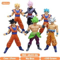 Mô hình DragonBall combo 6 mẫu dragonball bản B cao 17cm - Bản Bộ  - Dragon Ball - No Box L-Z-X-N-C-J