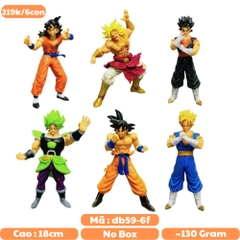 Mô hình DragonBall Bộ 6 dragonball cao 18cm - Nặng : 200gram - Bản Bộ  - Dragon Ball - No Box