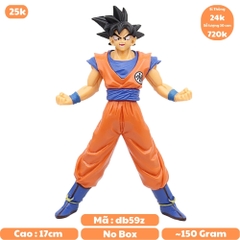 Mô hình DragonBall Songoku tóc đen dang tay cao 17cm - Bản Bộ  - Dragon Ball - No Box - K5-T2-S12 ( G - 3 )