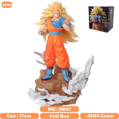 Mô hình DragonBall SonGoku SSJ3 - hàng cao cấp - Cao 37cm - Nặng 3500 Gram - Dragon Ball - Có Hộp màu