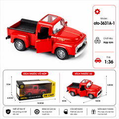 Xe thể thao nhiều màu sắc  , chất liệu hợp kim , tỉ lệ 1:36 - SKU : oto-3631A-1 ( Vat : 103-01-35 )