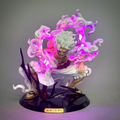 Mô Hình OnePiece Luffy nika gear 5 Chế Led trạng thái siêu ngầu cao 20cm nặng 600g , Figure OnePiece - có vỏ hộp màu - N2