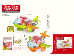 Đồ chơi máy bay phiêu lưu, có đèn , nhạc ( ko bao gồm 3 pin AA). SKU: DD2401073 ( VAT 008-07-60 ) K128-T2-S14,S15