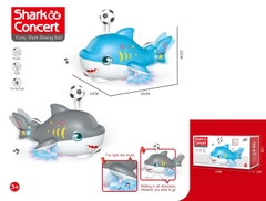 Đồ chơi cá mập lắc lư có đèn , nhạc ( ko bao gồm 3pin AA). SKU: DD2502001 ( VAT 008-05-60 ) - K131-T2-S3-4