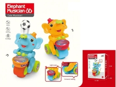 Đồ chơi chú voi chơi nhạc dễ thương có đèn nhạc ( ko bao gồm 3 pin AA ). SKU: DD2504123 (VAT 008-03-60 ) - K131-T2-S16-17