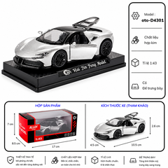 Mô Hình Xe Ferrari SF90 nhiều màu sắc tỉ lệ 1:43 chất liệu Hợp kim - FULL BOX : box màu SKU : oto-D4301 - (VAT: 003-01-35)