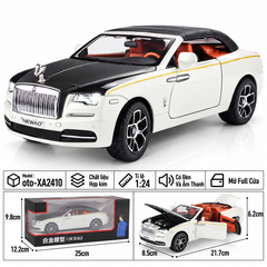 Xe thể thao tỉ lệ 1:24 - chất liệu bằng hợp kim - Có đèn và âm thanh Tính năng mở full cửa - SKU : oto-XA2410 ( VAT : 103-01-190 )