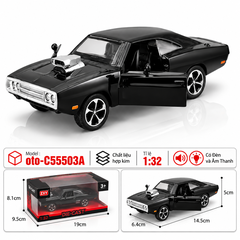 Xe thể thao nhiều màu sắc chất liệu hợp kim , Có Đèn và Âm Thanh , tỉ lệ 1:32 : SKU : oto-C55503A ( Vat : 103-01-60 )