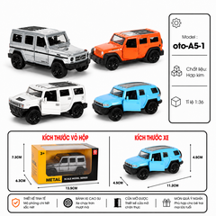 Xe ô tô thể thao hợp kim nhiều kiểu dáng , tỉ lê 1:36 - SKU :oto-A5-1 - ( VAT : 103-01-30 )