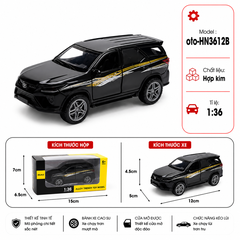 Xe thể thao nhiều kiểu dáng , chất liệu hợp kim , tỉ lệ 1:36 - SKU : oto-HN3612B ( VAT: 103-01-35 )