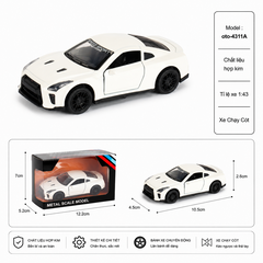 Mô Hình xe Oto đua hợp kim , tỉ lệ 1:43 - Dài 10.5cm - rộng 4.5cm - cao 2.6cm- SKU : oto-4311A - ( Vat : 003-01-20 )
