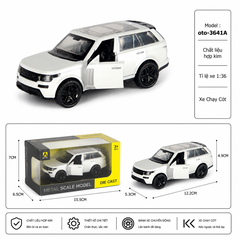 Mô Hình xe oto hợp kim , tỉ lệ 1:36 - Dài 12.2cm - rộng 5.2cm - cao 4.9cm - SKU : oto-3641A - ( Vat : 003-01-35 )