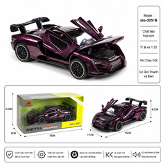 Mô Hình xe oto  McLaren hợp kim , tỉ lệ 1:32- Dài 15cm - rộng 7.1cm - cao 4.2cm - SKU : oto-3251B - ( Vat : 002-05-60 !!! ) -