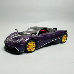 Mô Hình xe Pagani tím tỉ lệ 1:24 Hợp kim có thể mở cửa - bánh sau chạy cót - Dài 21cm - rộng 9cm - cao 5cm - nặng : 1000gram - FULL BOX : box màu SKU : oto302 N3-K7-T3-S3