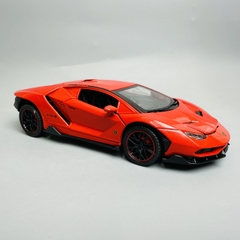 Mô Hình xe lambogini đỏ tỉ lệ 1:24 Hợp kim có thể mở cửa - bánh sau chạy cót - Dài 21cm - rộng 9cm - cao 5cm - nặng : 1000gram - FULL BOX : box màu SKU : oto303 - N3-K8-T5-S3