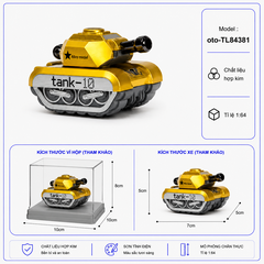 Mô hình xe tăng bằng thép hợp kim - SKU: oto-TL84381 - (VAT: 103-06a-30 ) - K153-T2-S16