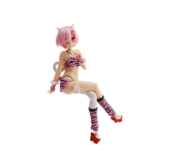Mô Hình RE:ZERO Rem tóc hồng dáng ngồi siêu quyến rũ cao 17cm - Figure RE:ZERO - No Box - N1-K35-T1-S3