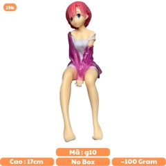 Mô Hình RE:ZERO Rem tóc Hồng - Cao 17cm - nặng 100Gram - No Box : bọc túi OPP -