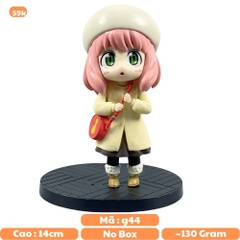 MÔ HÌNH ANYA FORGER - SPY X FAMILY - TANTEI-GOKKO Đội Mũ Trắng - Cao : 14cm - Nặng : 140gram - No box - N1-K38-T2-S2