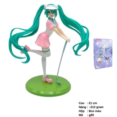 Mô hình nhân vật nữ (No brand) cao: 21cm , nặng: 212g  -  Hộp Màu- SKU : g89 ( VAT : 002-06-60 ) K150-T2-S3